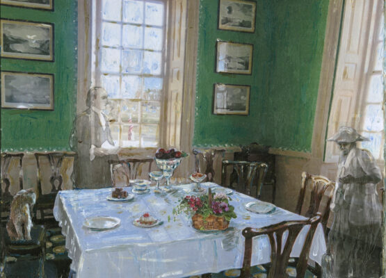 Footsteps from the Past IV – 12x16 Fine arts print on canvas with border.